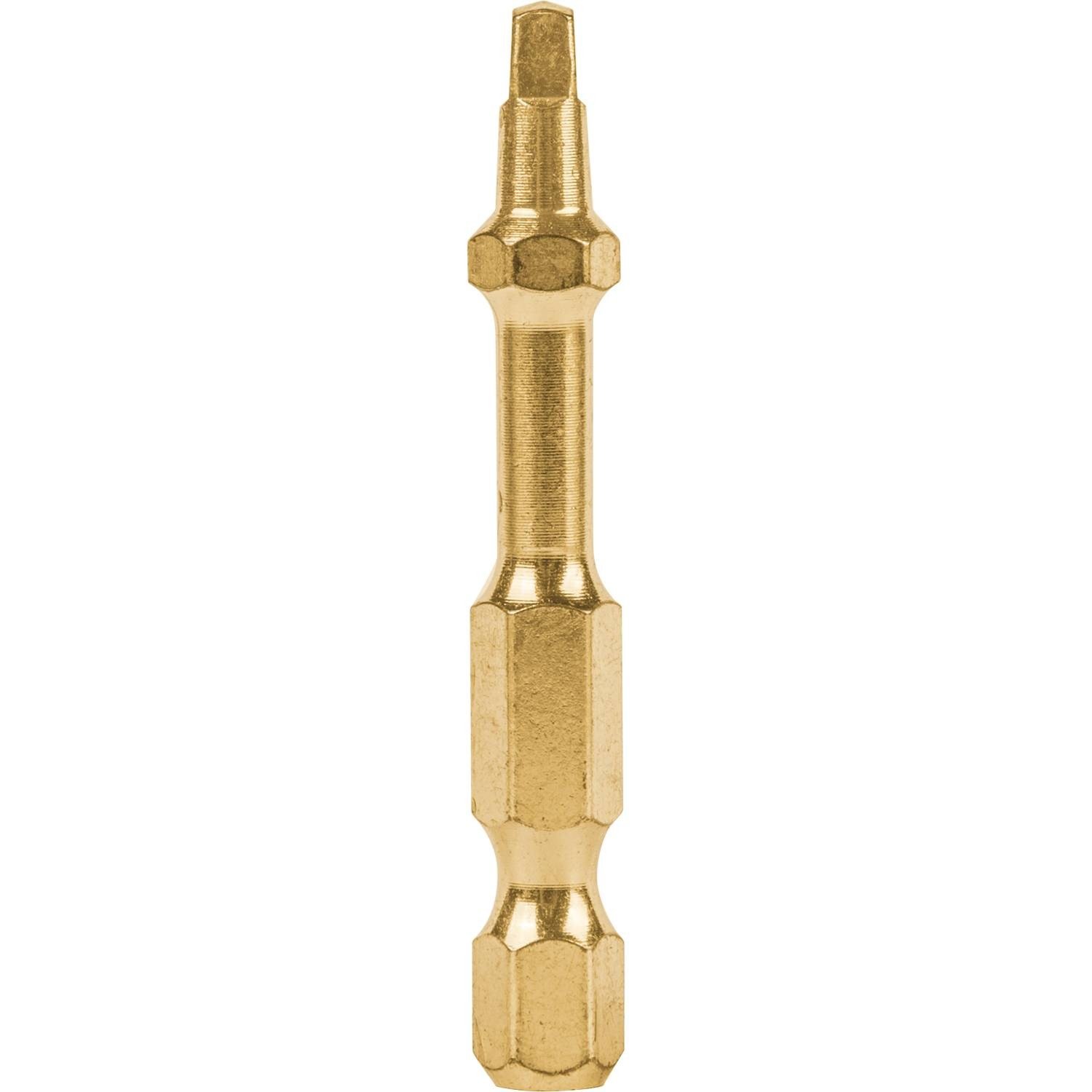 Makita B-60539 Impact Gold #2 Square Recess 2″ Power Bit, 15/Pk