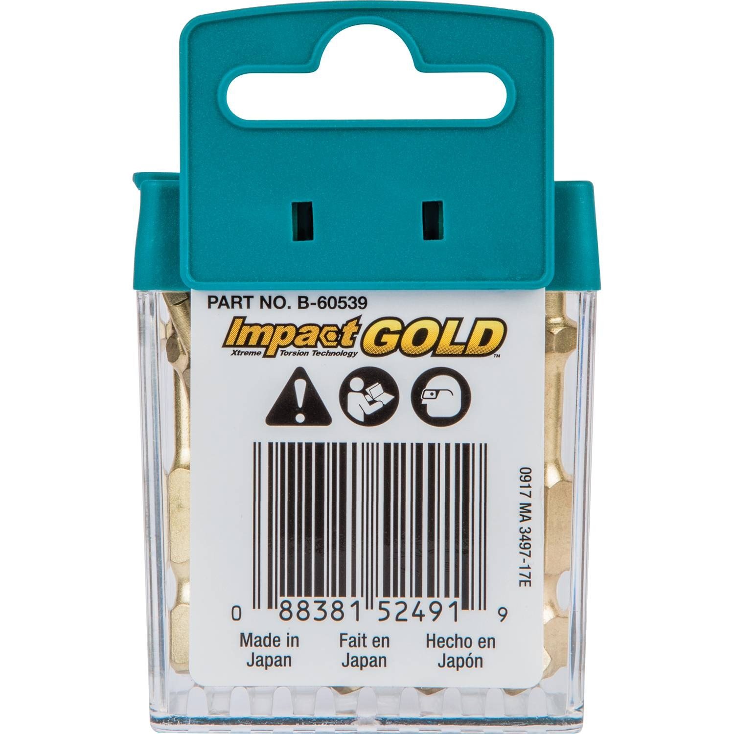 236-makita-b-60539-impact-gold-2-square-recess-2-power-bit-15-pk-4.jpg Makita B-60539 Impact Gold #2 Square Recess 2″ Power Bit, 15/Pk