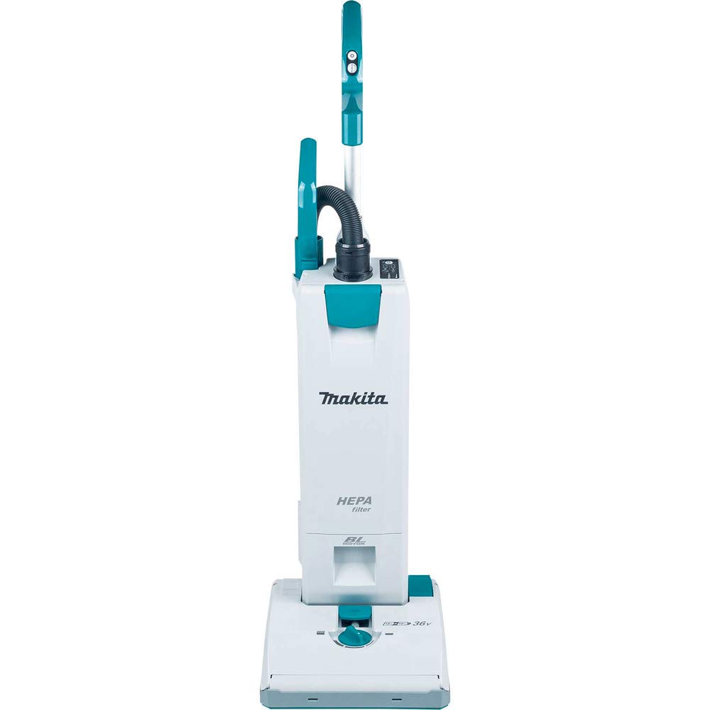 Makita XCV19PG 18V X2 (36V) LXT® Lithium-Ion Brushless Cordless 1.3 Gallon HEPA Filter 12" Upright Vacuum (6.0Ah)