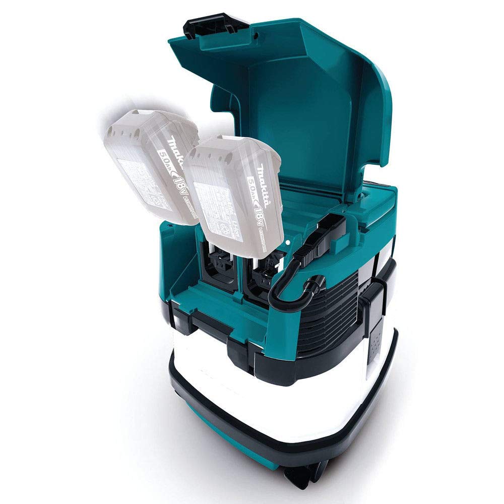 2497-makita-xcv04z-36v-18v-x2-lxt-corded-2.1-gallon-hepa-filter-dry-dust-extractor-vacuum-tool-only-6.jpg Makita XCV04Z 36V (18V X2) LXT®/Corded 2.1 Gallon HEPA Filter Dry Dust Extractor/Vacuum, Tool Only