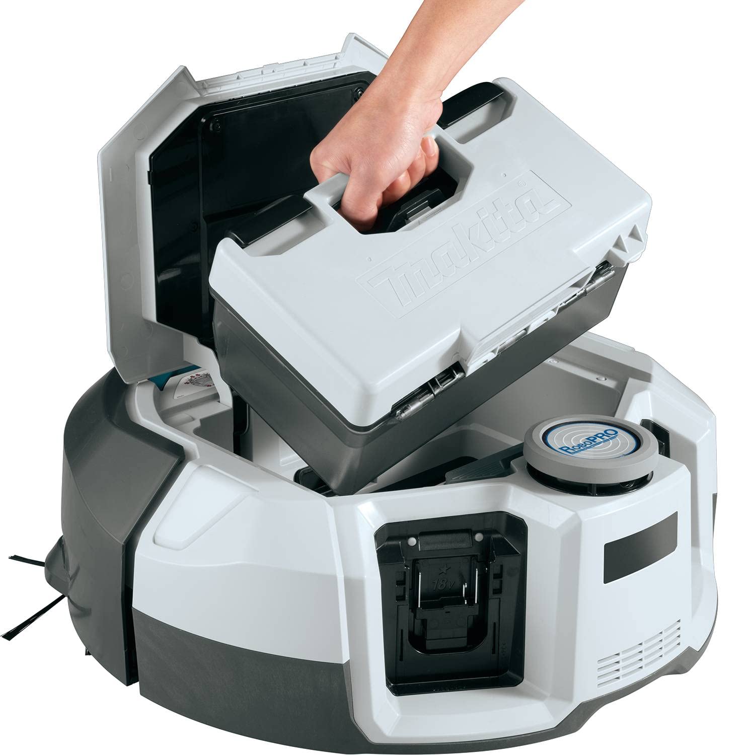 2510-makita-drc300pt-18v-x2-lxt-brushless-cordless-smart-robotic-hepa-filter-vacuum-kit-5.0ah-4.jpg Makita DRC300PT 18V X2 LXT® Brushless Cordless Smart Robotic HEPA Filter Vacuum Kit (5.0Ah)