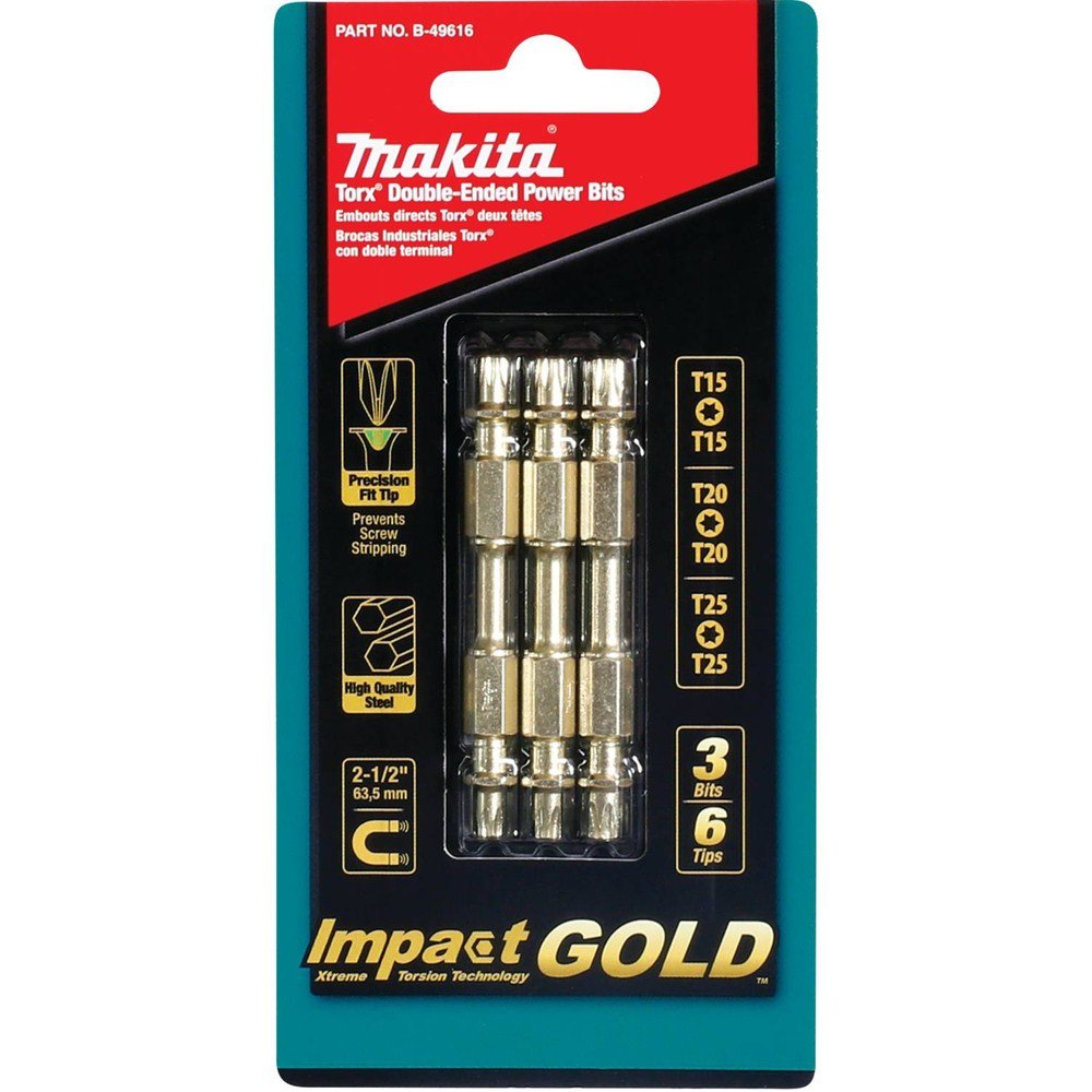 252-makita-b-49616-impact-gold-3-pc.-assorted-2-1-2-torx-double-ended-power-bits-4.jpg Makita B-49616 Impact Gold 3 Pc. Assorted (2-1/2") Torx Double-Ended Power Bits