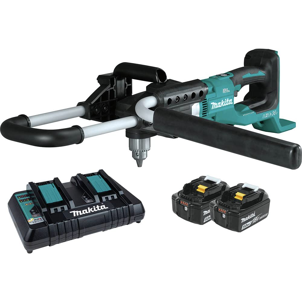 Makita XGD01PT 36V (18V X2) LXT® Brushless Earth Auger Kit (5.0Ah)