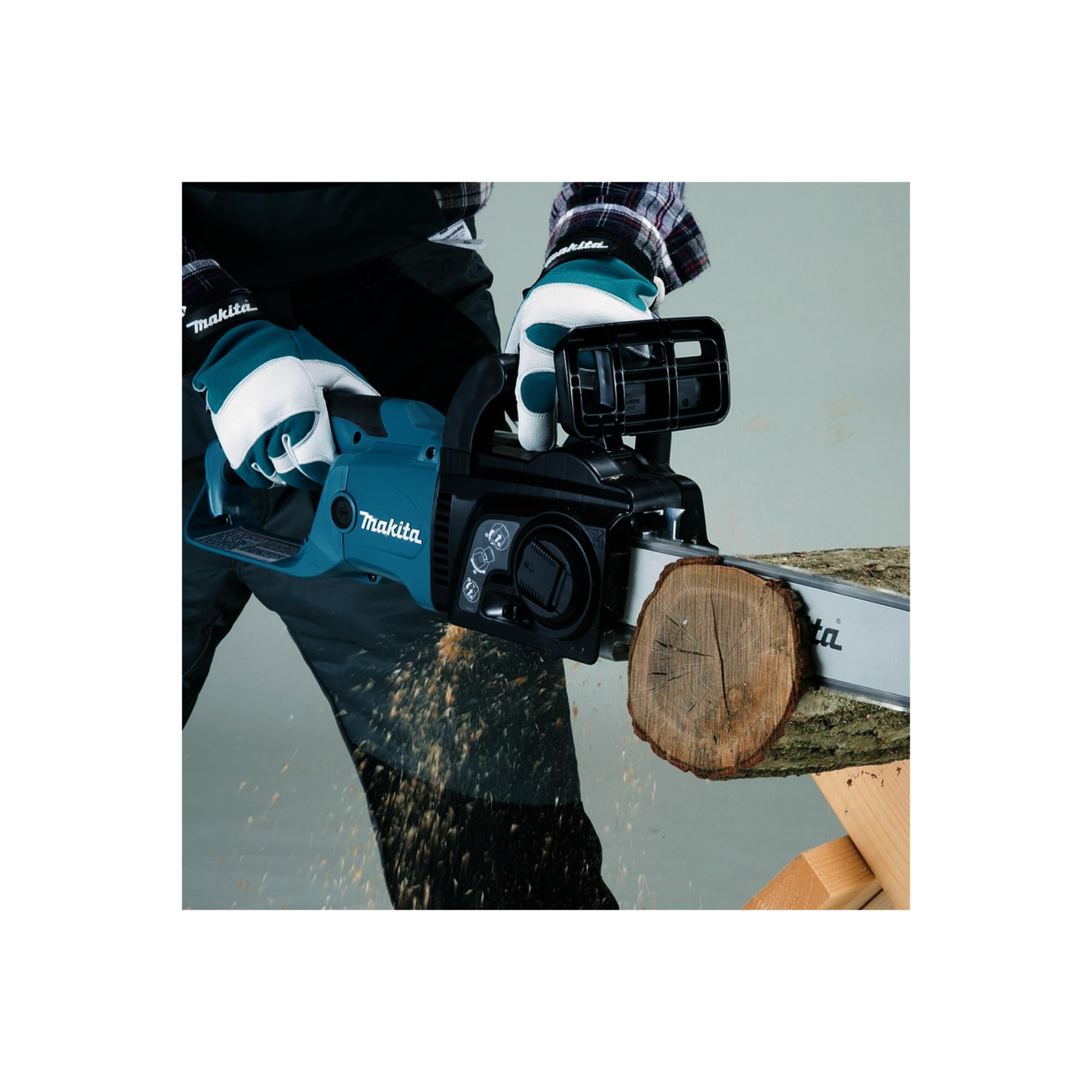 Makita-UC4051A Chain Saw, Electric, 16 in. Bar - Sliver