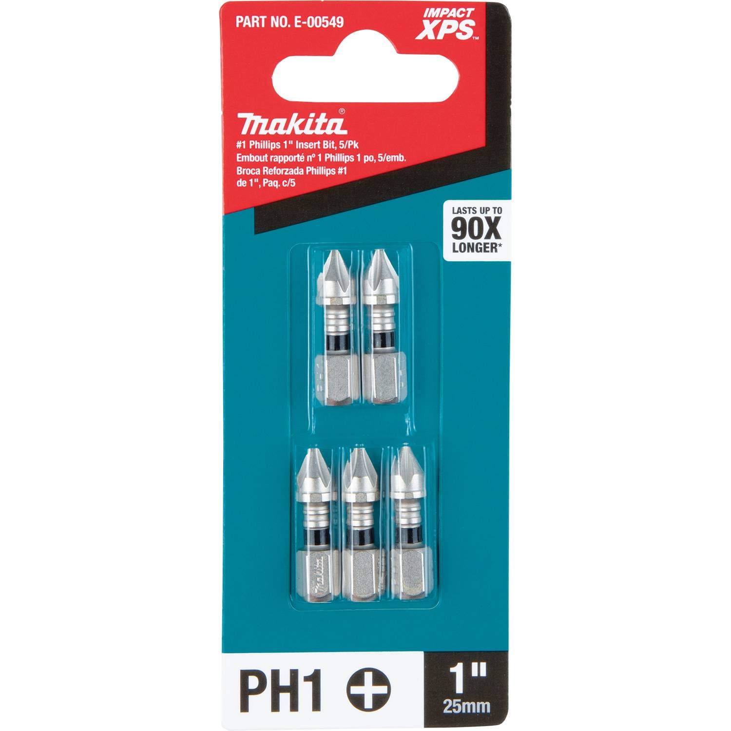 304-makita-e-00549-impact-xpstm-1-phillips-1-insert-bit-5-pk-5.jpg Makita E-00549 Impact XPS™ #1 Phillips 1" Insert Bit, 5/pk
