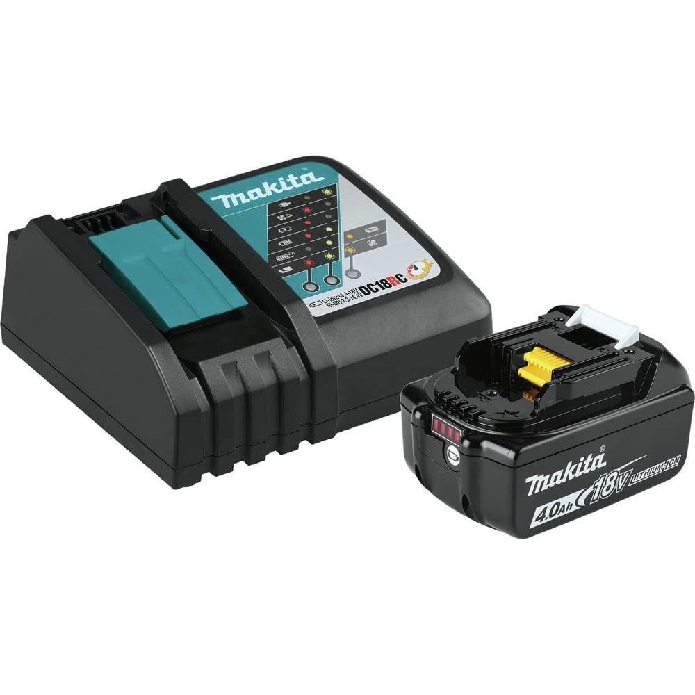 Makita ADBL1840BDC1 Outdoor Adventure™ 18V LXT® Lithium-Ion Battery and Charger Starter Pack (4.0Ah)