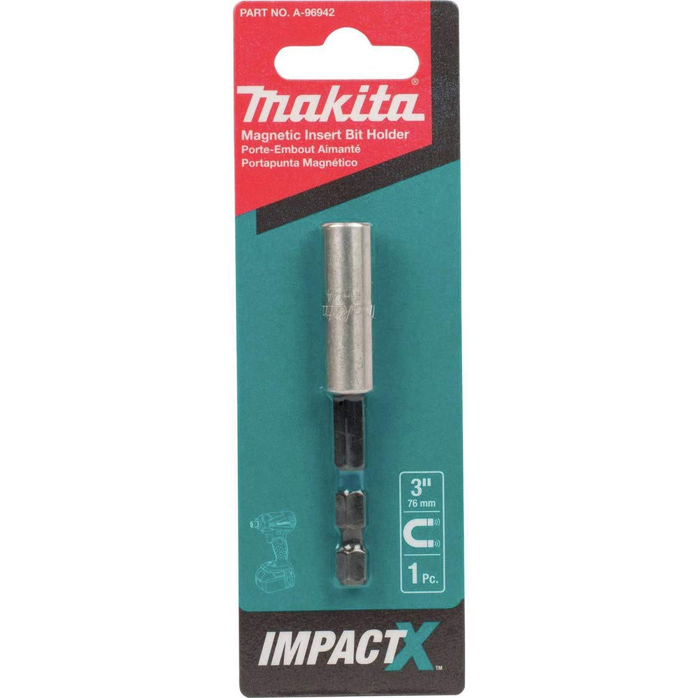 Makita A-96942 Impactx 3″ Magnetic Insert Bit Holder