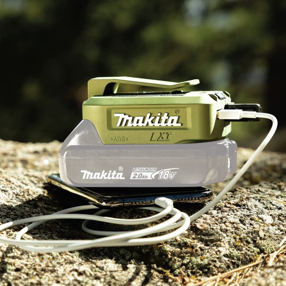 Makita ADADP05 Outdoor Adventure™ 18V LXT® Cordless Power Source, Power Source Only, USB, Camo Green