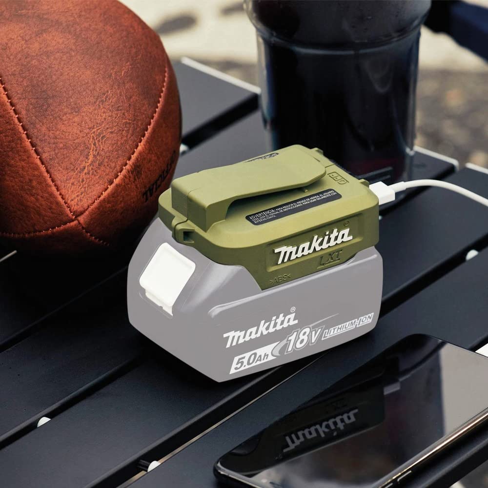 3474-makita-adadp05-outdoor-adventuretm-18v-lxt-cordless-power-source-power-source-only-usb-camo-green-3.jpg Makita ADADP05 Outdoor Adventure™ 18V LXT® Cordless Power Source, Power Source Only, USB, Camo Green
