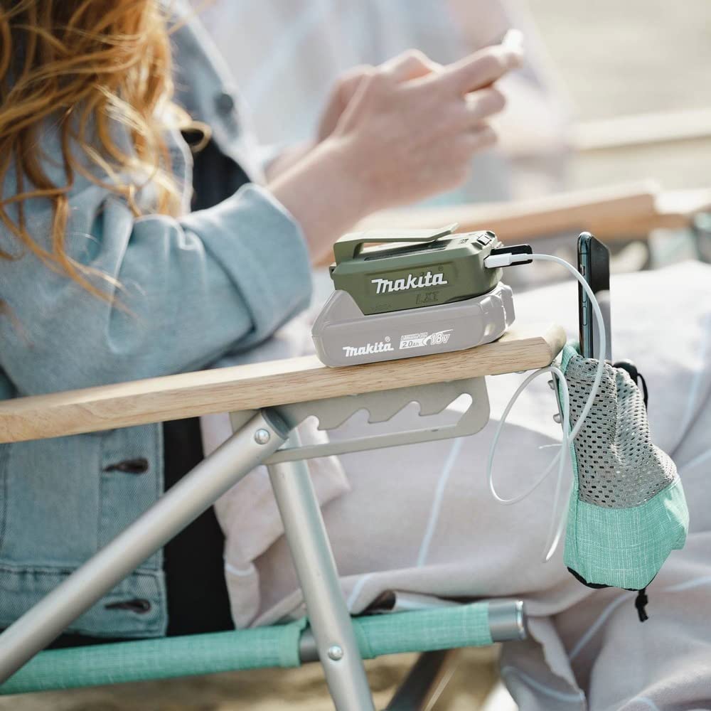 3474-makita-adadp05-outdoor-adventuretm-18v-lxt-cordless-power-source-power-source-only-usb-camo-green-5.jpg Makita ADADP05 Outdoor Adventure™ 18V LXT® Cordless Power Source, Power Source Only, USB, Camo Green