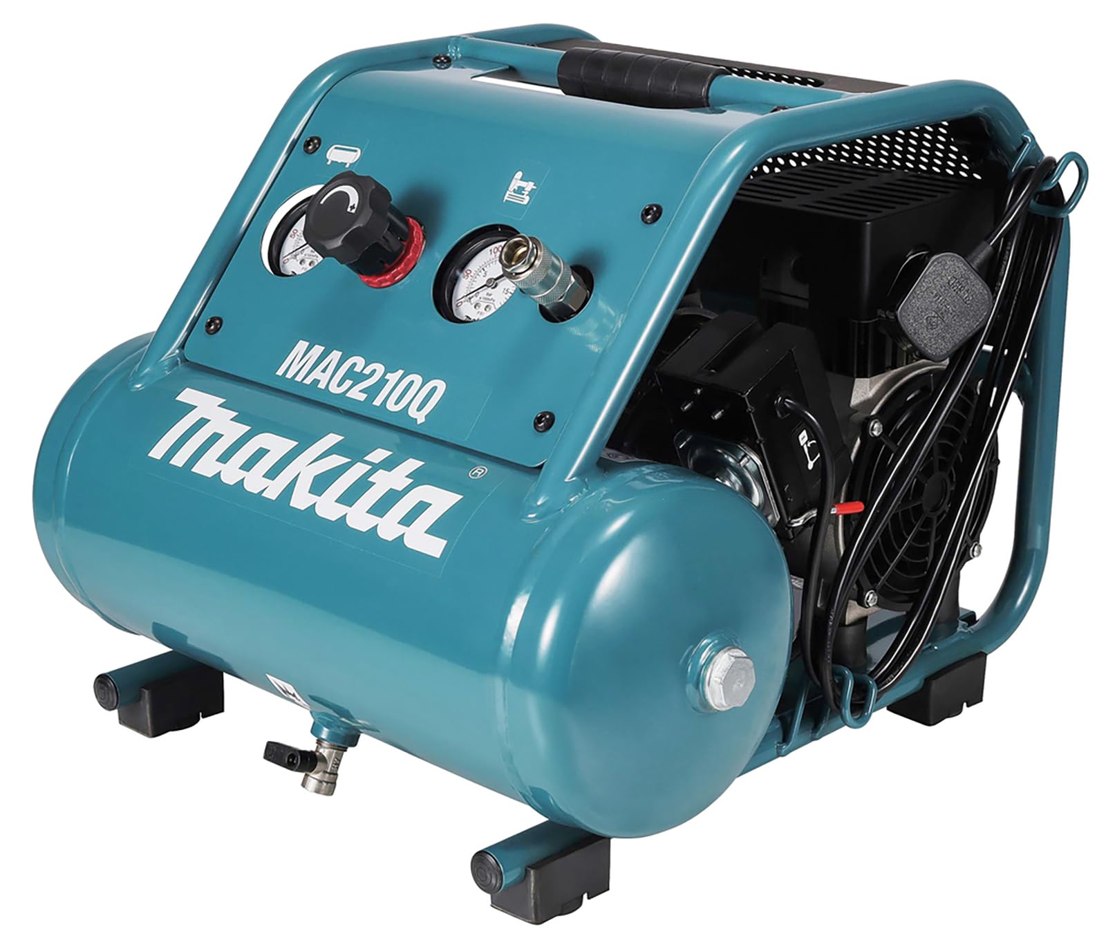 Makita MAC210Q Quiet Series, 1 HP, 2 Gallon, Oil-Free, Electric Air Compressor