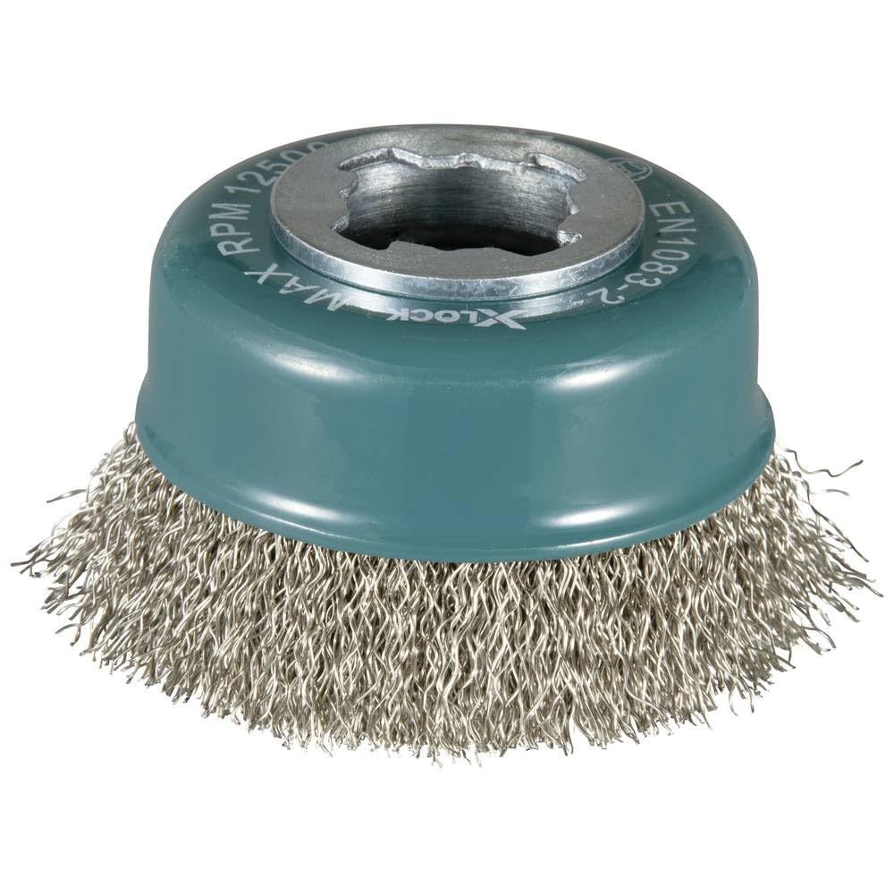 Makita D-72584 X-Lock 3" Stainless Steel Crimped Wire Cup Brush