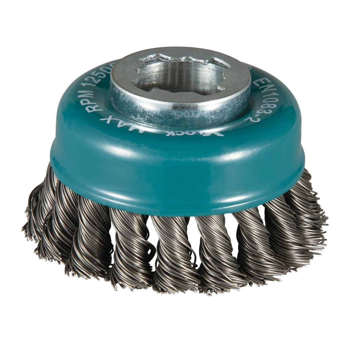 Makita D-72621 X-Lock 3-1/8" Carbon Steel Knot Wire Cup Brush