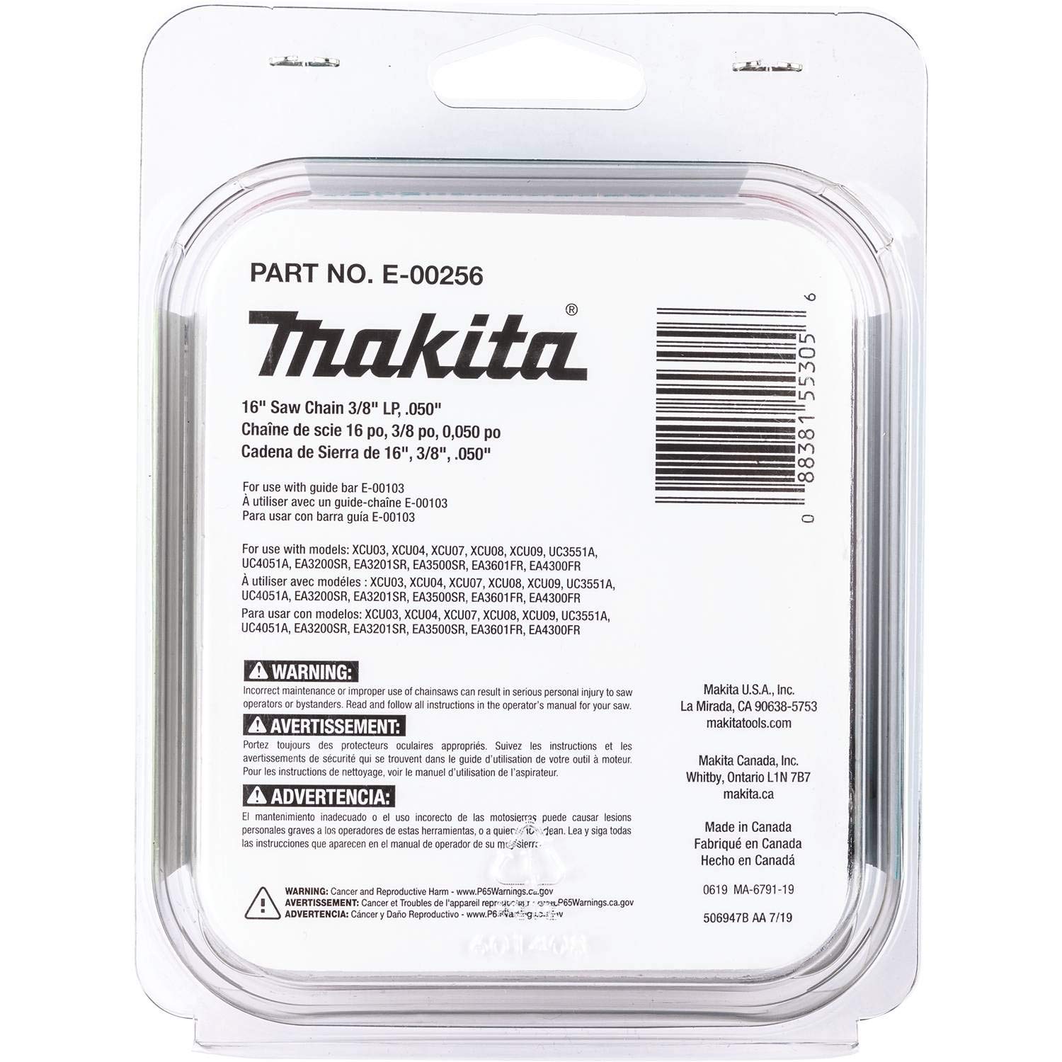 509-makita-e-00256-16-saw-chain-3-8-lp-.050-3.jpg Makita E-00256 16" Saw Chain, 3/8" LP, .050"