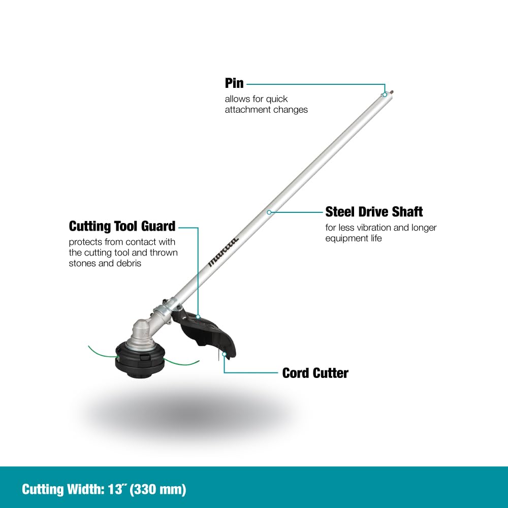 Makita EM409MP 13" String Trimmer Couple Shaft Attachment