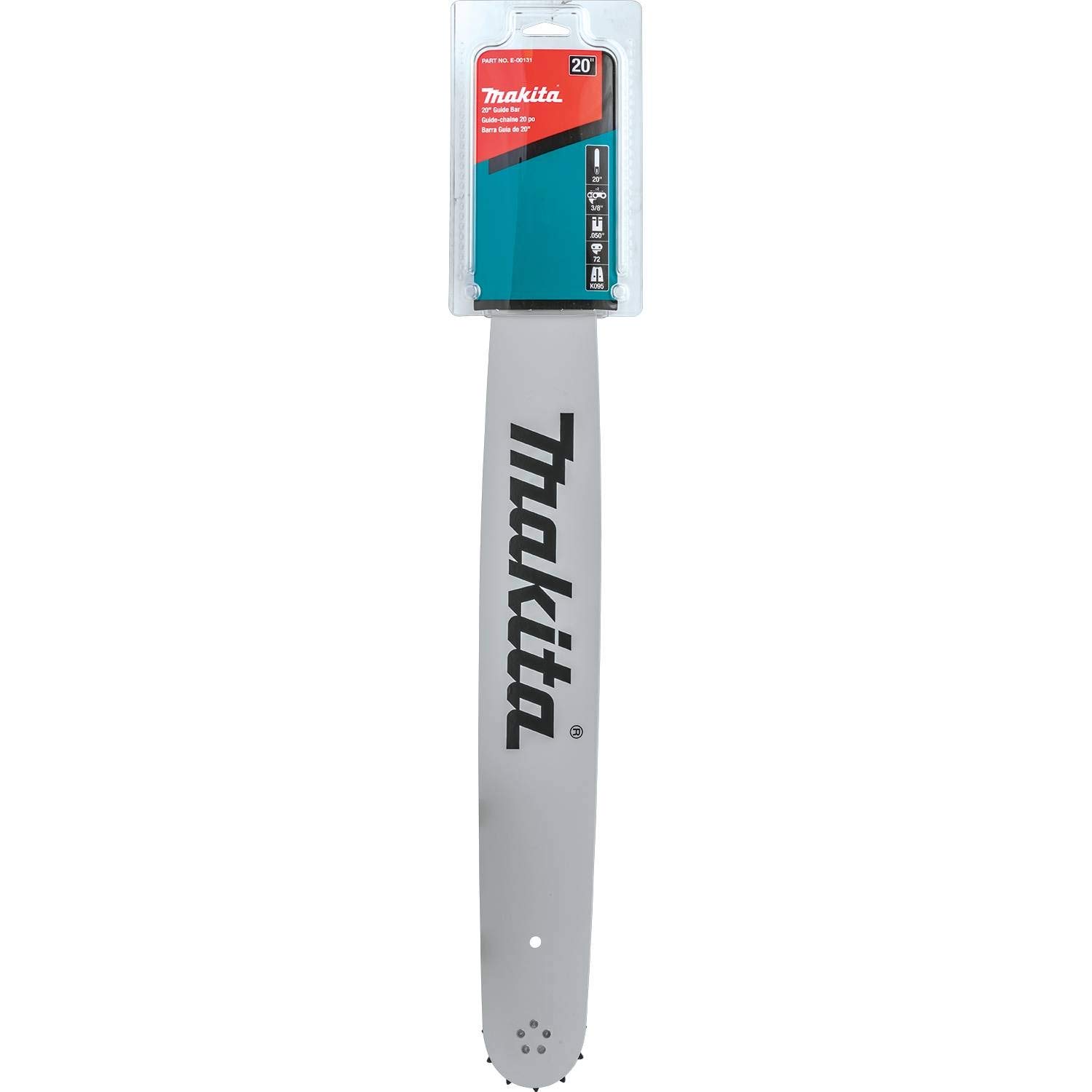 Makita E-00131 20" Guide Bar, 3/8".050", Silver
