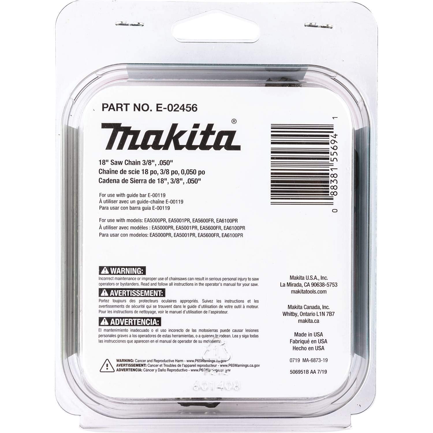 550-makita-e-02456-18-saw-chain-3-8-.050-3.jpg Makita E-02456 18" Saw Chain, 3/8", .050"