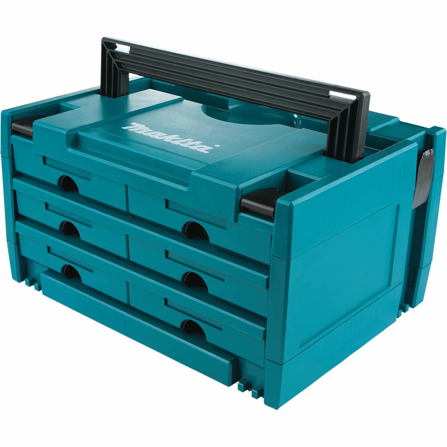 Makita P-84333 MAKPAC 6 Drawer Interlocking Case, 8-1/2" x 15-1/2" x 11-5/8"