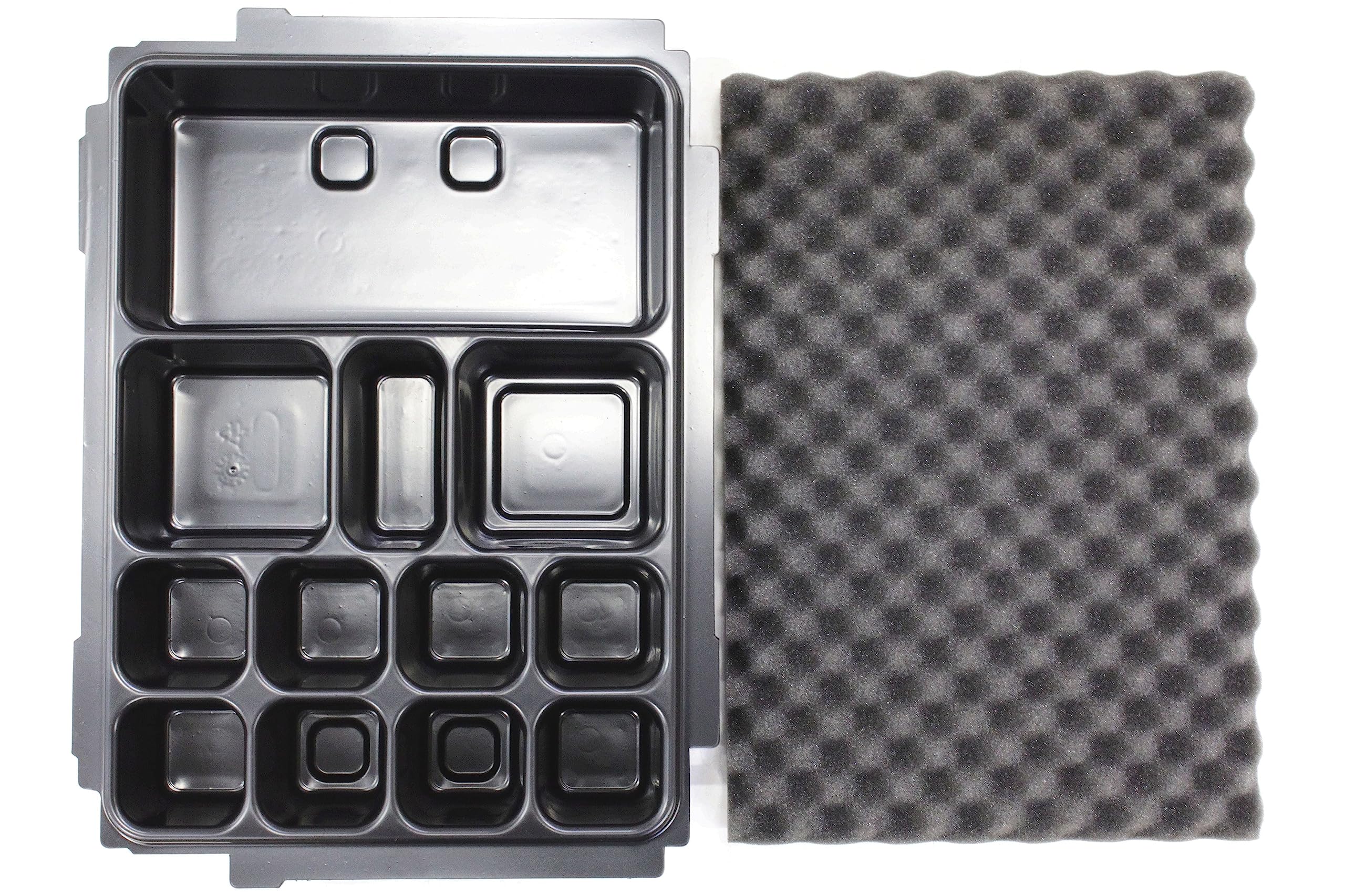 Makita P-83674 MAKPAC Interlocking Case Universal Insert Tray with Foam Lid