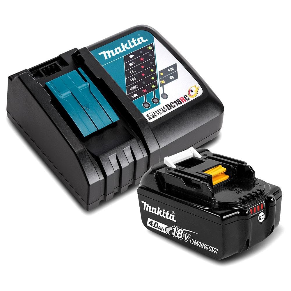 Makita BL1840BDC1 18V LXT® Lithium-Ion Battery and Charger Starter Pack (4.0Ah)