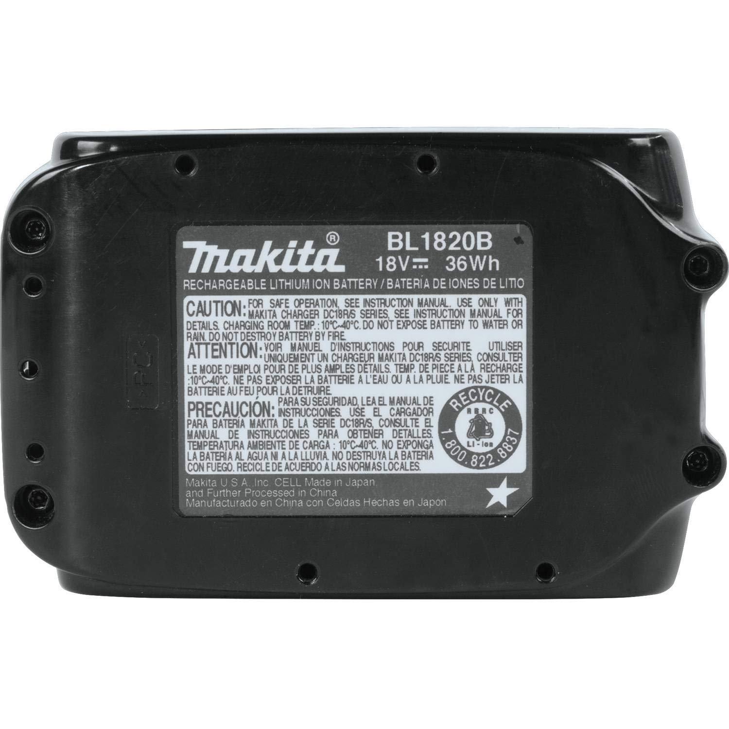 70-makita-bl1820b-2-18v-compact-lithium-ion-2.0ah-battery-twin-pack-5.jpg Makita BL1820B-2 18V Compact Lithium-Ion 2.0Ah Battery Twin Pack
