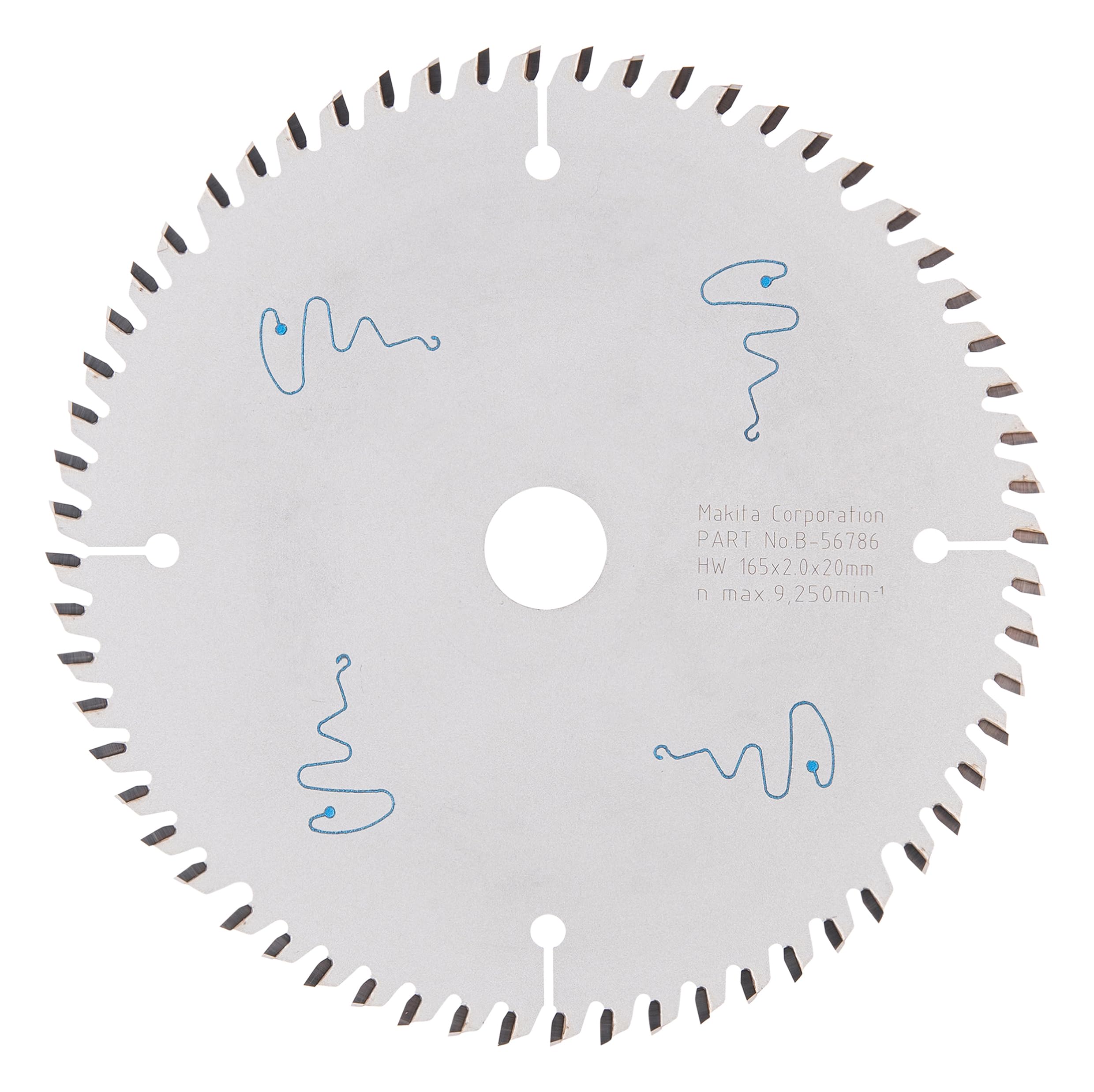 Makita A-99982 6-1/2" 60T (ATB) Carbide-Tipped Cordless Plunge Saw Blade