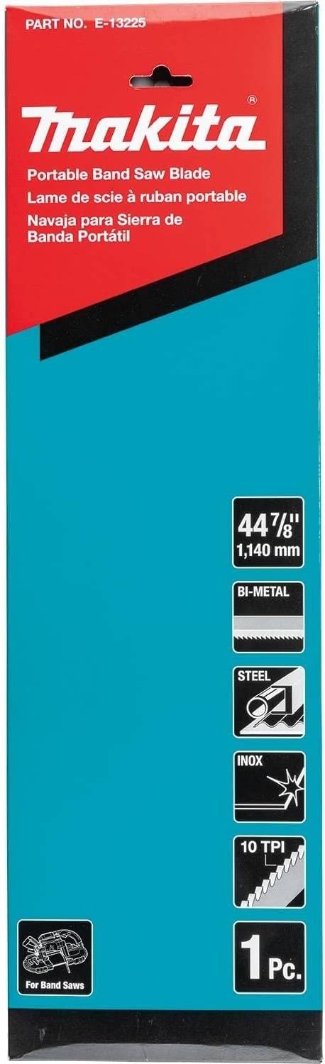 Makita E-13225 44-7/8" 10 TPI Bi-Metal Portable Band Saw Blade