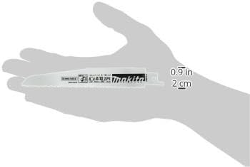 Makita 723075-A-3 6-Inch 8/10-TPI Demolition Reciprocating Saw Blade
