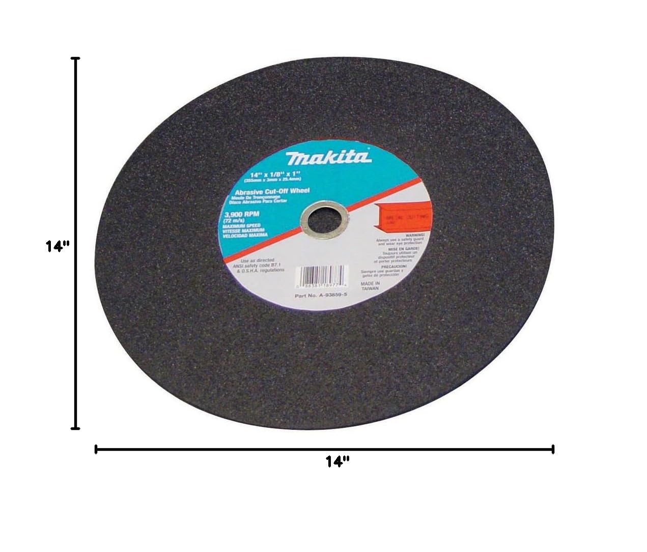 Makita - 14 Chop Saw Blades 5Pk (A93859-5)