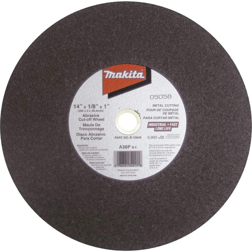 Makita B-10849-25 Cut-Off Wheel, 25PK, 14inx1inx7/64in