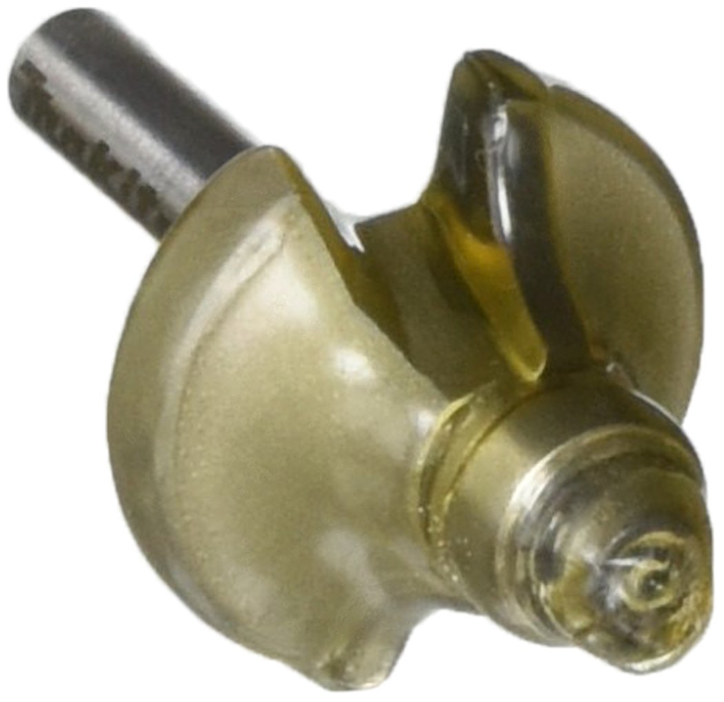 Makita 733121-8A Router Bit 5/16-Inch Bead, 2 Flute, 1/4-Inch SH, C.T.