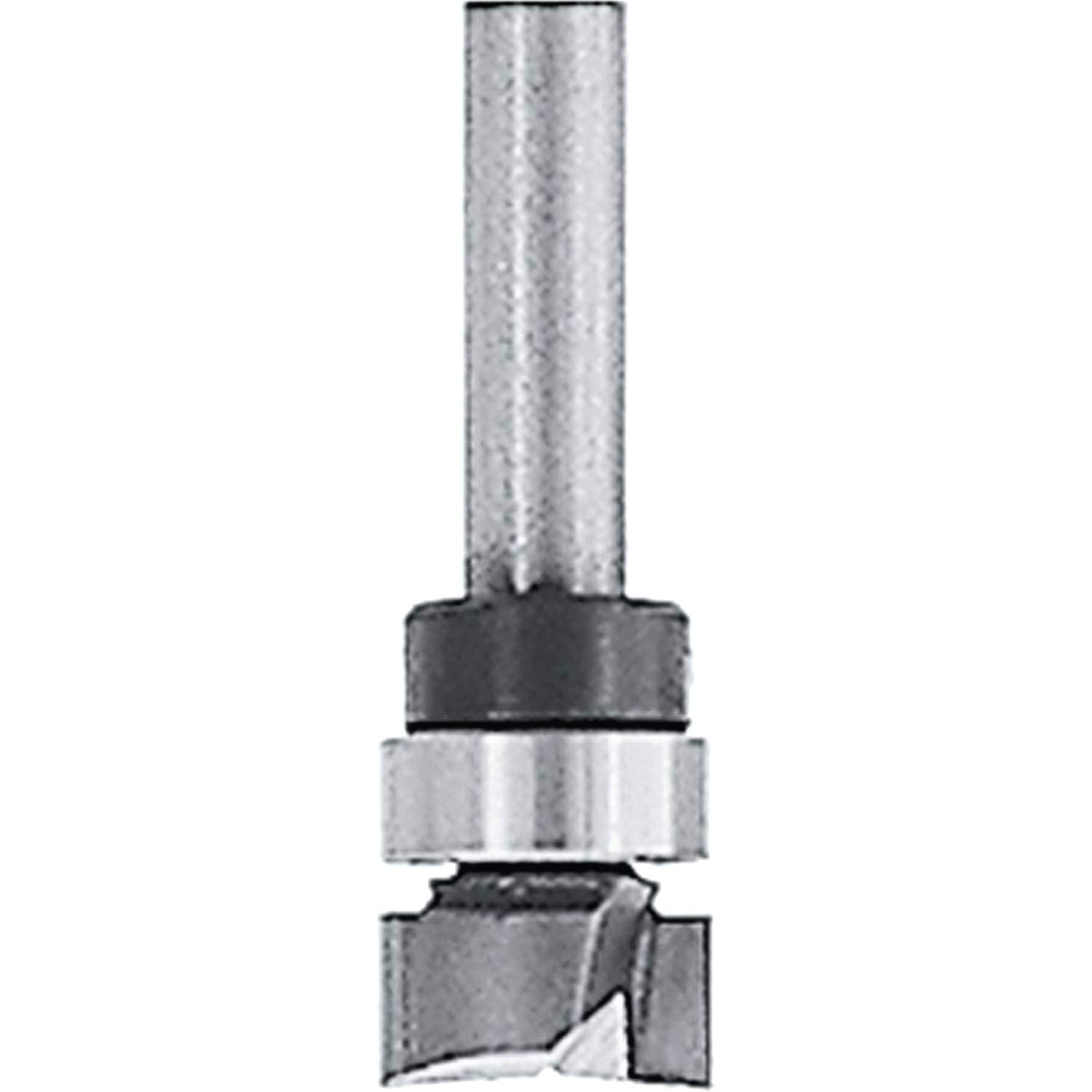 Makita 733325-A 1/2-Inch Top Bearing Straight, 2 Flute Carbide Tipped Router Bit, Silver