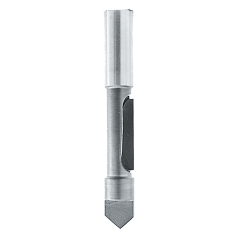 Makita 733030-2A Router Bit Panel Pilot Carbide Tip, 1 Cutting Flute, 1/4 inch Shank, 1/4-Inch Radius Cut