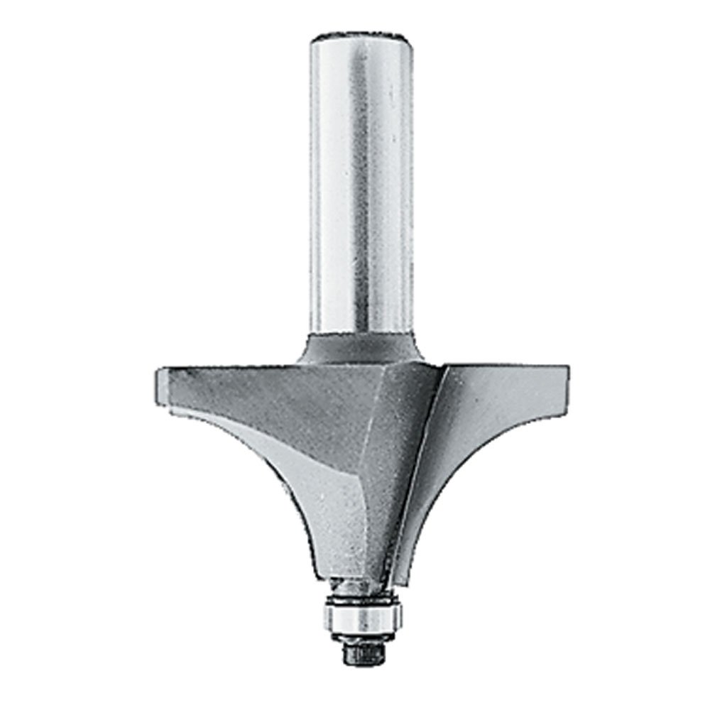 Makita 733121-4A Router Bit 3/16-Inch Bead, 2 Flute, 1/4-Inch SH, C.T.